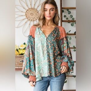 NWOT Oli & Hali Blouse